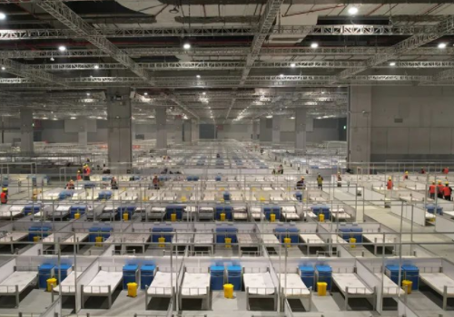 共抗疫情！贝博空气能助力方舱医院采暖+热水供应建设，为疫区保驾护航！