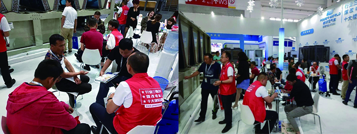 贝博空气能热泵展会盛况 贝博空气能热泵展会盛况