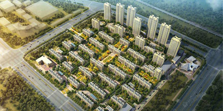 天津美的旭辉翰悦府项目施工工地案例