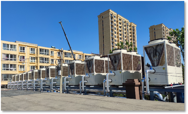 贝博空气能采暖节能又静音，温暖新体验